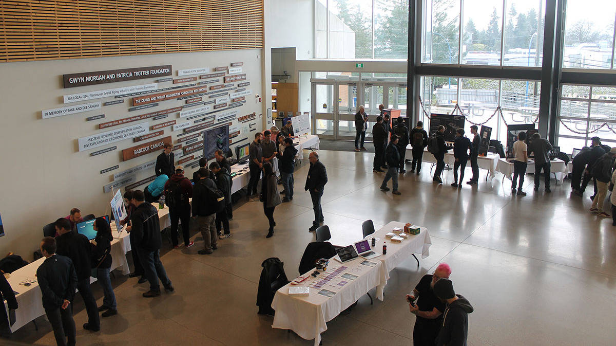 Capstone Symposium main floor view